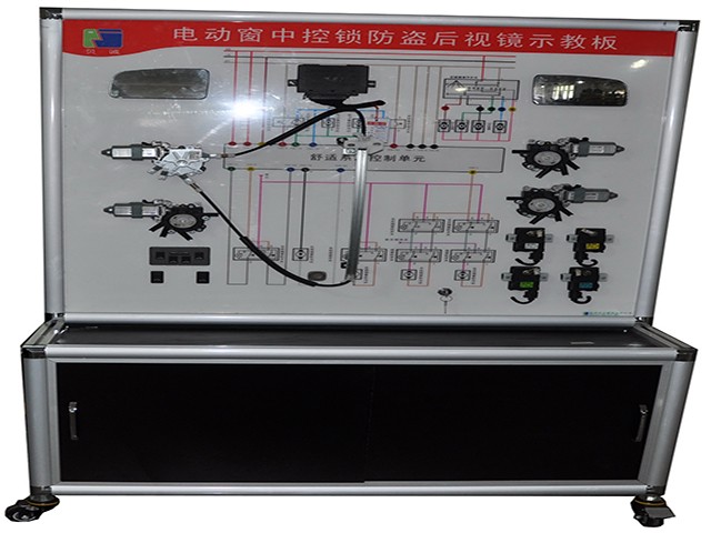 BR-DZL247电动窗、中控锁、防盗、后视镜示教板